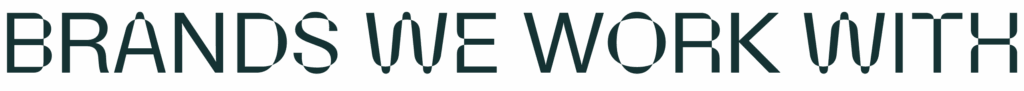 BRANDS WE WORK WITH